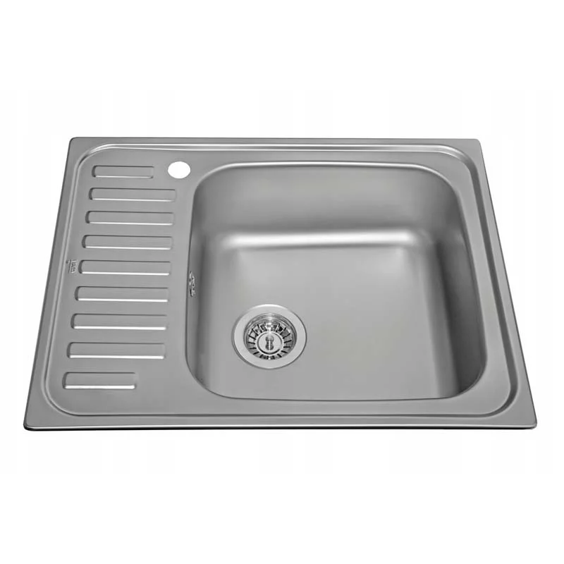 Кухонная мойка Teka Classic 1B 65х50 врезная, полированная сталь нержавеющая (10119070) - Фото 2