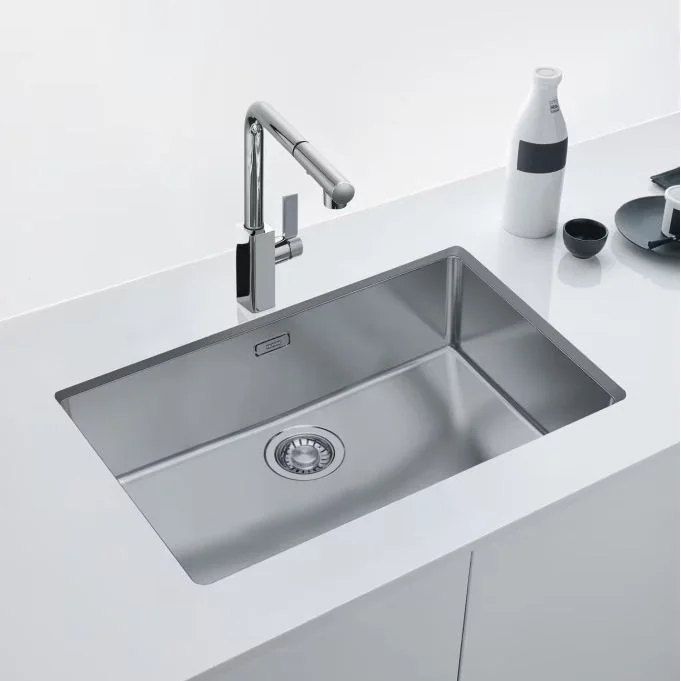 Кухонная мойка Franke Maris MRX 110-70 под столешницу, нержавеющая сталь матовая (122.0719.936) - Фото 2