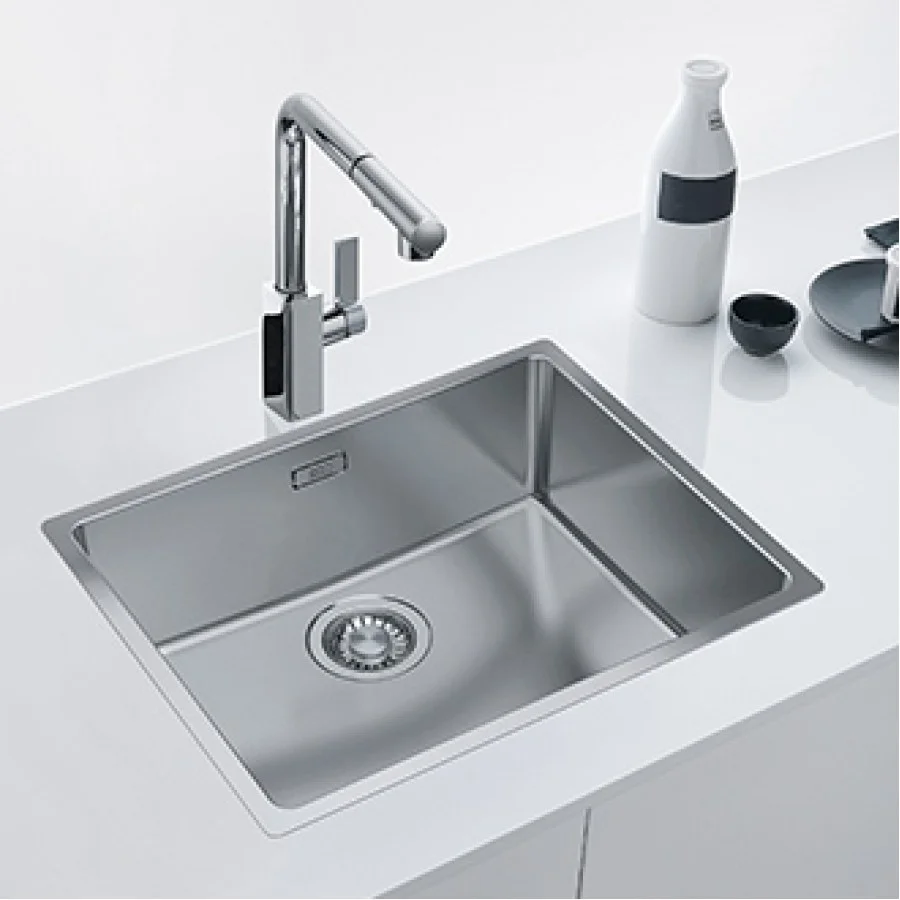 Кухонная мойка Franke MRX 210-50, накладная, вентиль,сифон, 54х44, сталь матовая (127.0598.747) - Фото 2