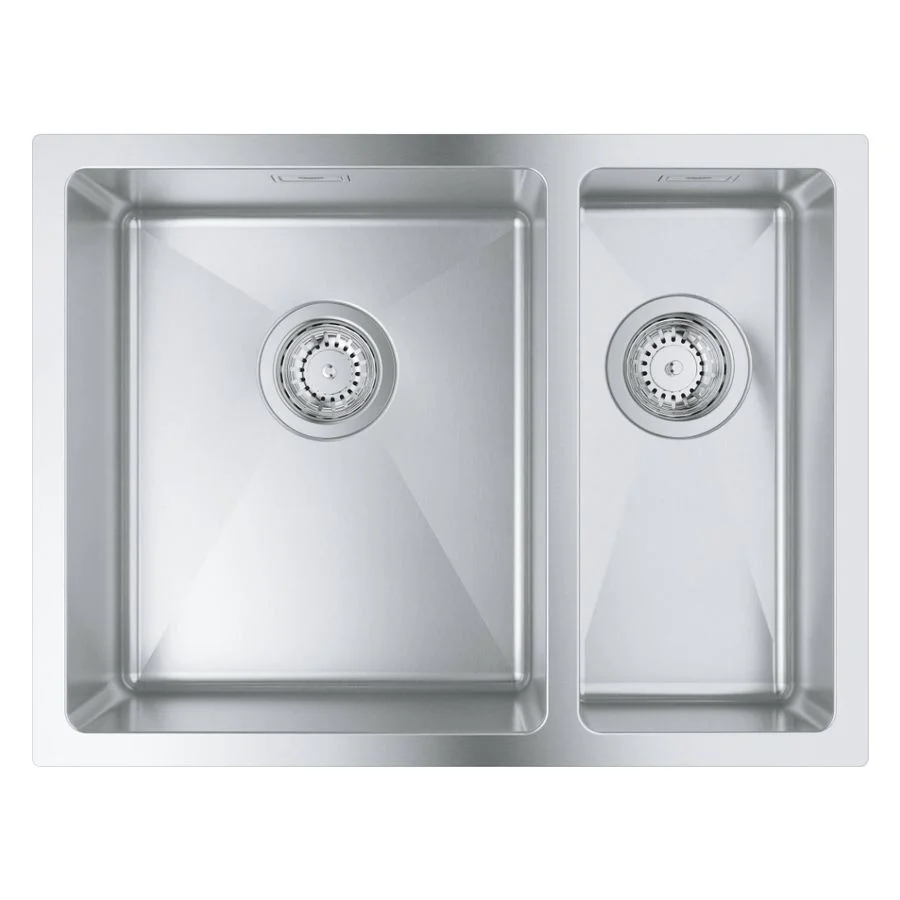 Кухонная мойка Grohe K700U 60-S 59.5/45 1.5 л, 1.5 чаши, сталь (31577SD1) - Фото 2