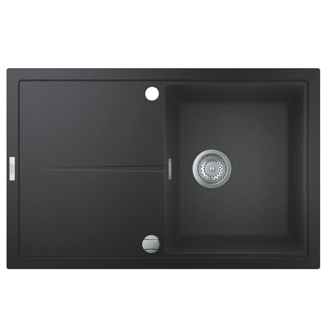 Кухонна мийка Grohe K400 Sink 50 780x500, чорний гранiт (31639AP0) - Фото 2