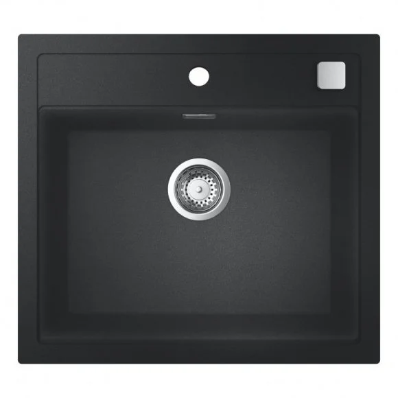 Кухонная мойка Grohe K-series K 700 560x510, granite black (31651AP0) - Фото 2