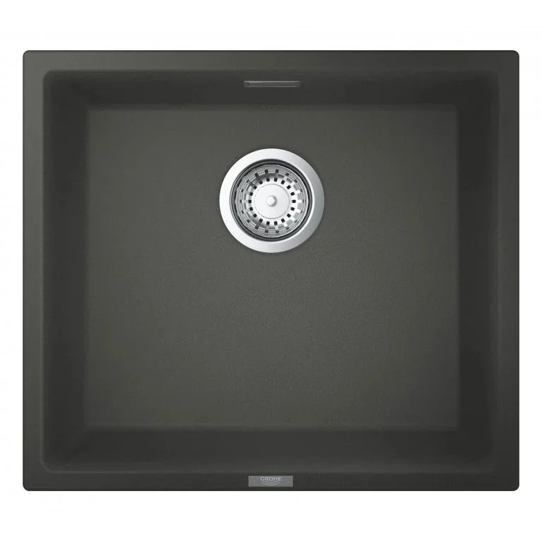 Кухонне миття Grohe K700U Sink, кварцовий композит, зі зливом, сірий граніт (31653AT0) - Фото 2