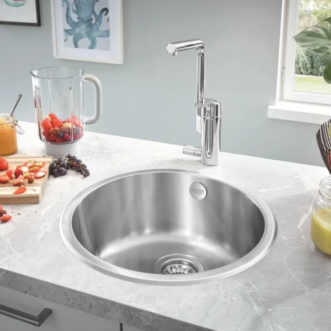 Кухонная мойка Grohe K-series K200, нержавеющая сталь (31720SD0) - Фото 3