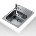 Кухонная мойка Teka Classic 1B 65х50 врезная, полированная сталь нержавеющая (10119070) - Фото 3