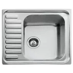 Кухонная мойка Teka Classic 1B 65х50 врезная, полированная сталь нержавеющая (10119070) - Фото 1