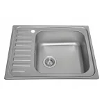 Кухонная мойка Teka Classic 1B 65х50 врезная, полированная сталь нержавеющая (10119070) - Фото 2