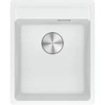 Кухонная мойка Franke MRG 610-37 TL, накладная, 41х51, гранит белый (114.0668.865) - Фото 1