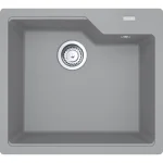 Кухонная мойка Franke UBG 610-56, накладная, 56x50, гранит серый камень (114.0701.788) - Фото 1