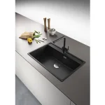 Кухонная мойка Franke Maris MRG 610-72 TL, врезной монтаж, оникс (114.0720.003) - Фото 2
