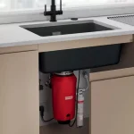 Комплект кухонної мийки Franke MRX 110-50, подрібнювача відходів SLIM 50 та сифона, нержавіюча сталь матова (122.0763.945) - Фото 2
