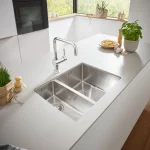 Мойка для кухни Grohe K700 59.5х45 см, нержавеющая сталь матовая (31576SD1) - Фото 2
