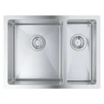 Кухонная мойка Grohe K700U 60-S 59.5/45 1.5 л, 1.5 чаши, сталь (31577SD1) - Фото 2