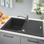 Кухонна мийка Grohe K400 Sink 50 780x500, чорний гранiт (31639AP0) - Фото 3