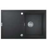 Кухонна мийка Grohe K400 Sink 50 780x500, чорний гранiт (31639AP0) - Фото 2