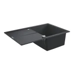 Кухонна мийка Grohe K400 Sink 50 780x500, чорний гранiт (31639AP0) - Фото 1