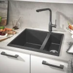 Кухонная мойка Grohe K500 555x460, черный (31648AP0) - Фото 3