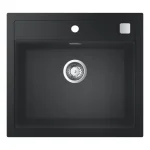 Кухонная мойка Grohe K-series K 700 560x510, granite black (31651AP0) - Фото 2