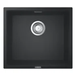 Кухонная мойка Grohe EX Sink K700 Undermount, черный (31653AP0) - Фото 2