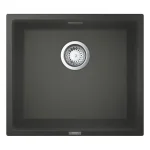 Кухонне миття Grohe K700U Sink, кварцовий композит, зі зливом, сірий граніт (31653AT0) - Фото 2
