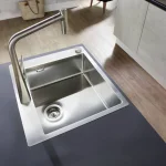 Кухонна мийка Hansgrohe S711-F450 550х500 на стільницю, Stainless Steel (43301800) - Фото 3