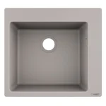 Кухонная мойка Hansgrohe S510-F450 560х510, Concretegrey (43312380) - Фото 1