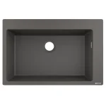 Кухонная мойка Hansgrohe S51 S510-F660 Built-in sink 770х510, stonegrey (43313290) - Фото 1