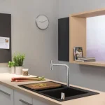 Мойка кухонная Hansgrohe S510-F770 770х510 на 2 чаши 370/370, Stonegrey (43316290) - Фото 2