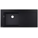 Кухонна мийка Hansgrohe S5110-F450 1050х510 поличка праворуч, Graphiteblack (43330170) - Фото 1