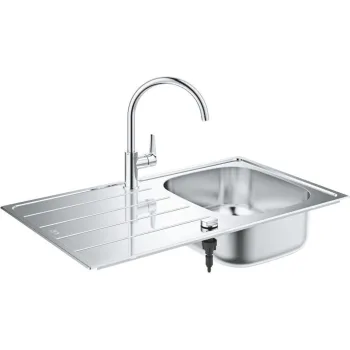 Кухонна мийка Grohe K200 45-S 86/50 1.0 rev з ексцентриком,… - Фото №1