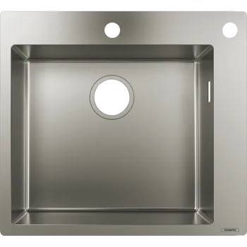 Кухонна мийка Hansgrohe S711-F450 на стільницю 2x35,… - Фото №1