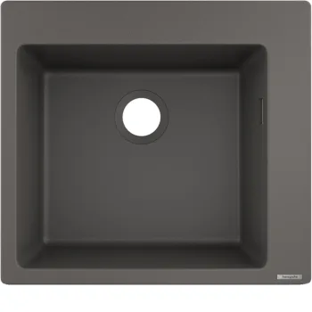 Кухонна мийка Hansgrohe S510-F450 560х510, Stonegrey… - Фото №1