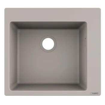 Кухонна мийка Hansgrohe S510-F450 560х510, Concretegrey… - Фото №1