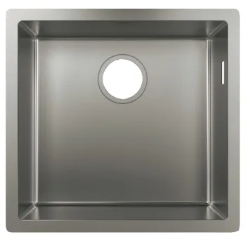 Кухонна мийка Hansgrohe S71 S719-U400 під стільницю 450х450, stainless steel (43425800)