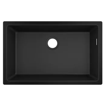 Кухонна мийка Hansgrohe S51 S510-U660 під стільницю 710х450, graphiteblack (43432170)