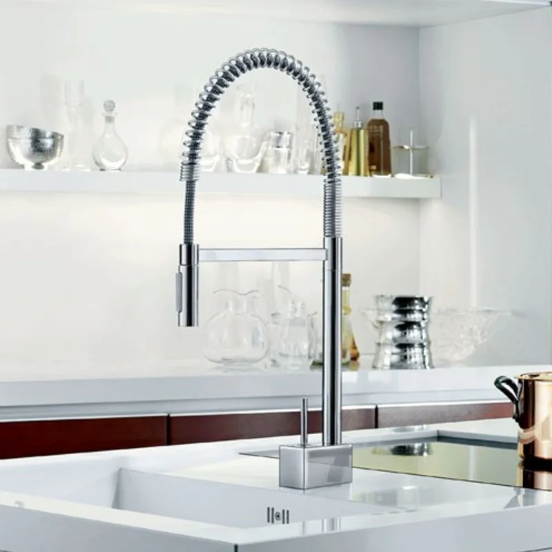 Змішувач для кухні AXOR Starck 240 Semi-Pro, хром (10820000) - Фото 2