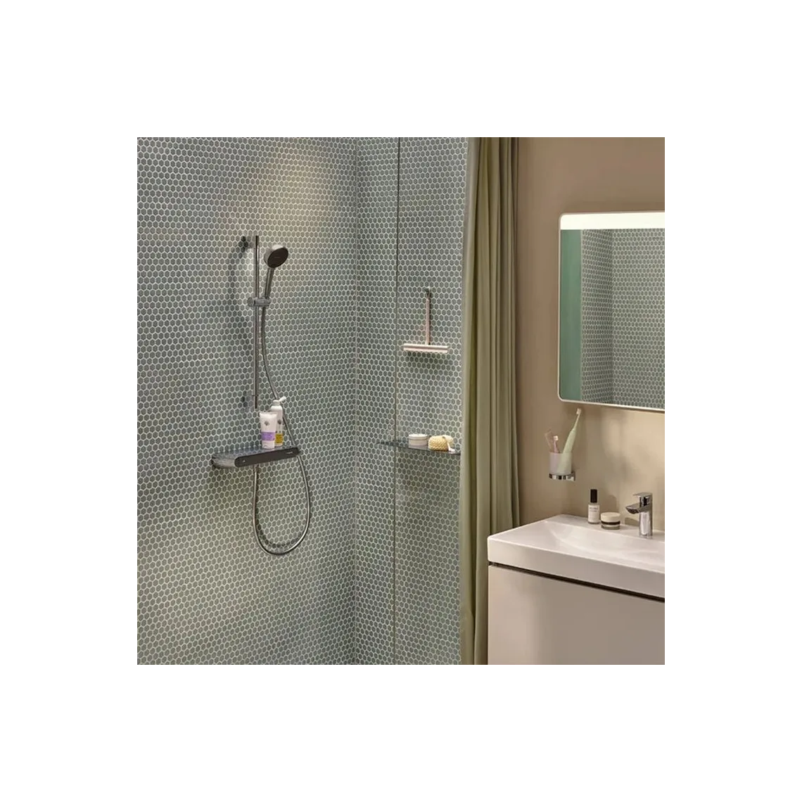 Термостат для душа Hansgrohe ShowerTablet Select 360 мм, Chrome (13158000) - Фото 2