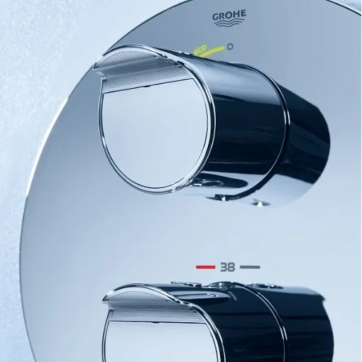 Комплект верхней монтажной части для встроенного термостата Grohe Grohtherm F (27618000) - Фото 2