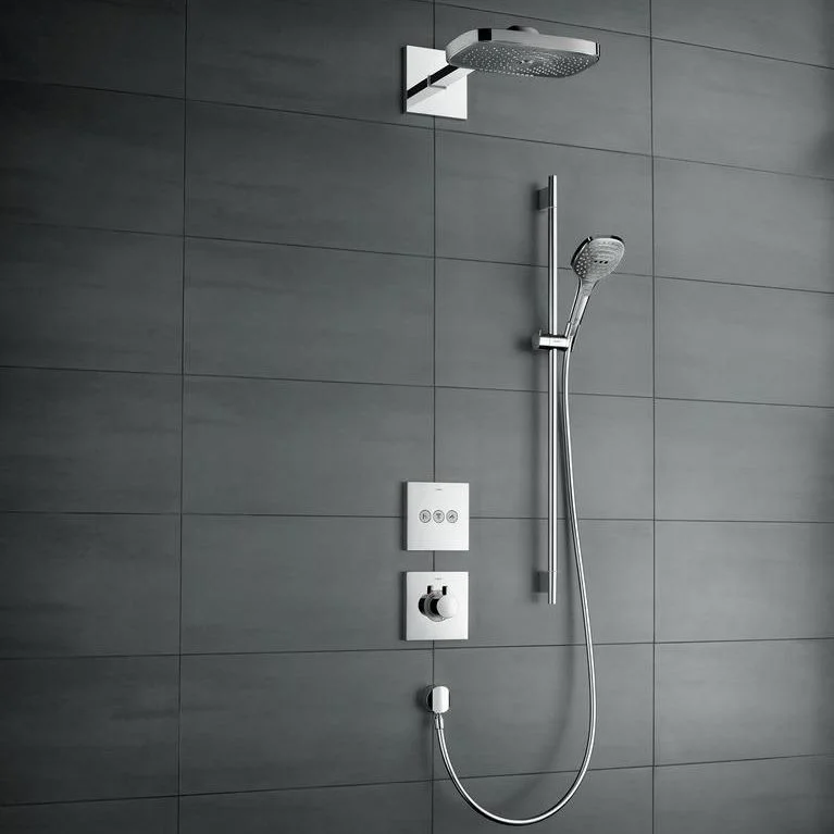 Термостат прихованого монтажу Hansgrohe ShowerSelect Highflow, Polished Gold Optic (15760990) - Фото 2
