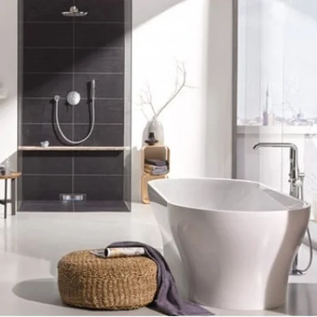Смеситель для ванны скрытого монтажа Grohe Essence New, внешняя часть для (35501000) - Фото 3