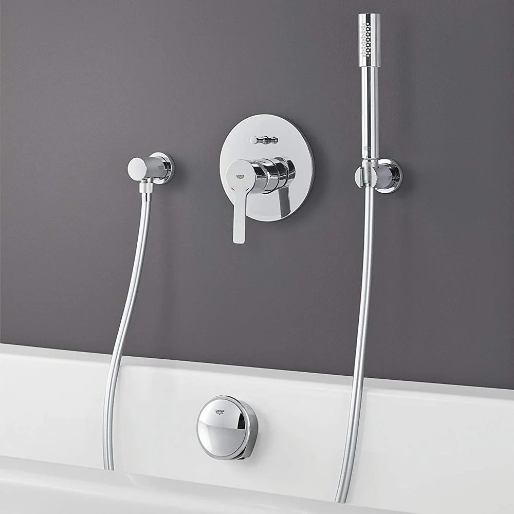 Змішувач для ванни/душу Grohe Lineare, одноважільний, хром (19297001) - Фото 2