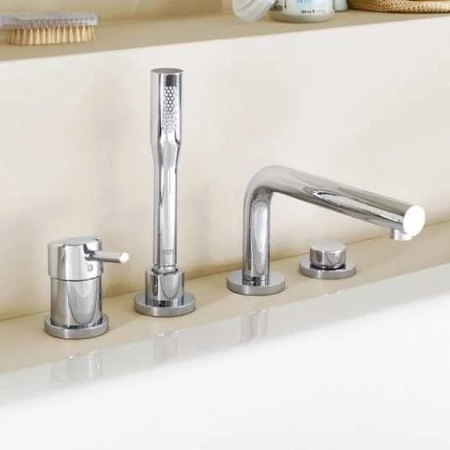 Смеситель на борт ванны Grohe Concetto врезной на 4 отверстия, хром (19576002) - Фото 2