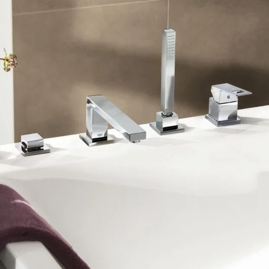 Смеситель однорычажный для ванны Grohe Eurocube (19897001) - Фото 2