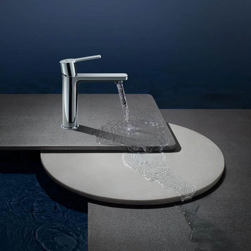 Змішувач для умивальника Grohe Lineare S-size, хром (23106001) - Фото 3