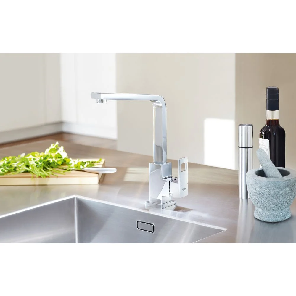 Змішувач для умивальника Grohe Eurocube L-Size, хром (23135000) - Фото 3