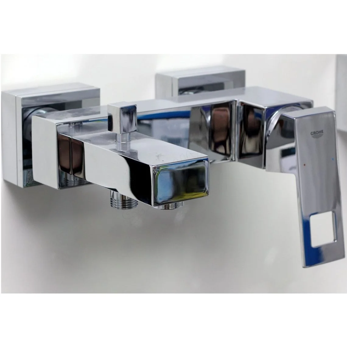 Змішувач для ванни Grohe Eurocube, хром (23140000) - Фото 2