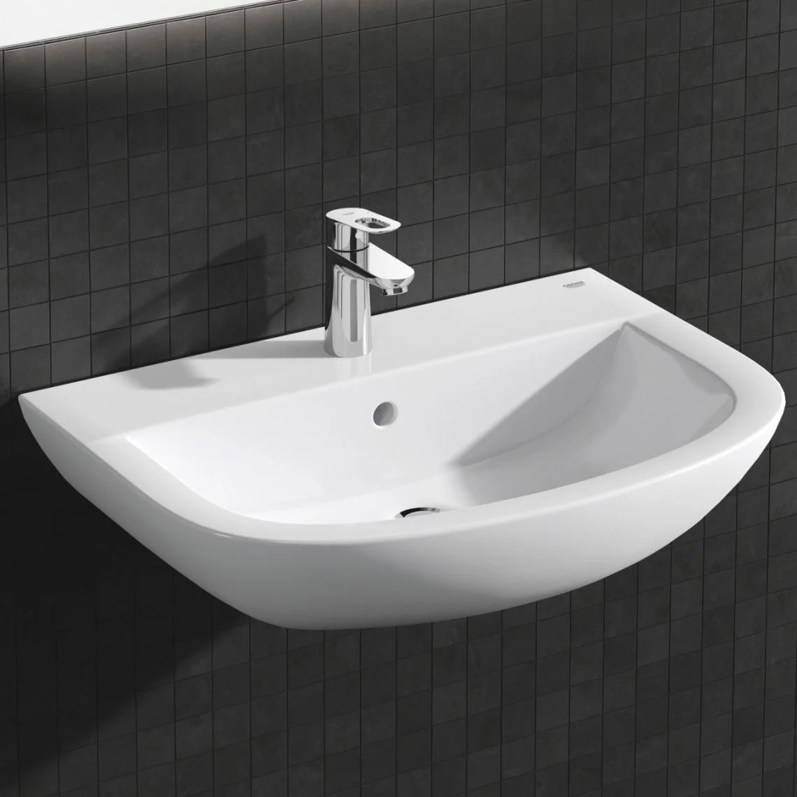 Смеситель для умывальника Grohe BauLoop S-Size, хром (23335000) - Фото 3