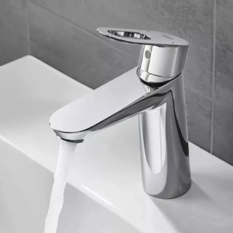 Смеситель для умывальника Grohe BauLoop S-Size, хром (23337000) - Фото 2