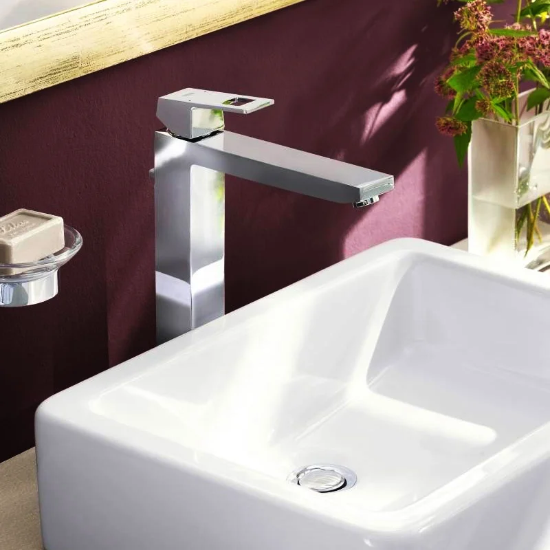 Смеситель для умывальника Grohe Eurocube XL-Size, хром - Фото 2