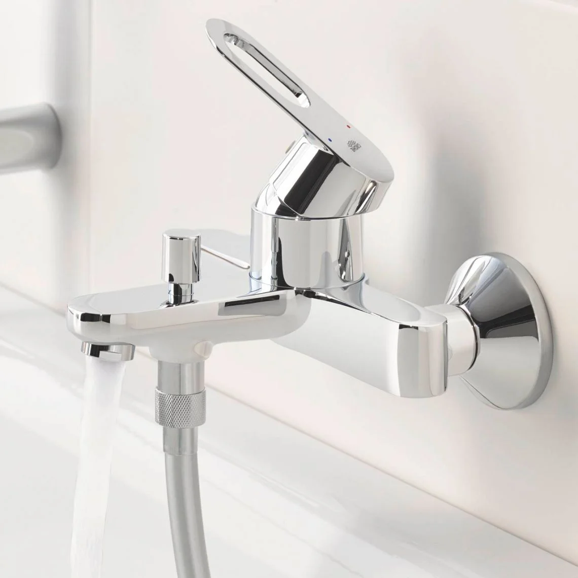 Смеситель для ванны Grohe BauLoop, хром (23603000) - Фото 2